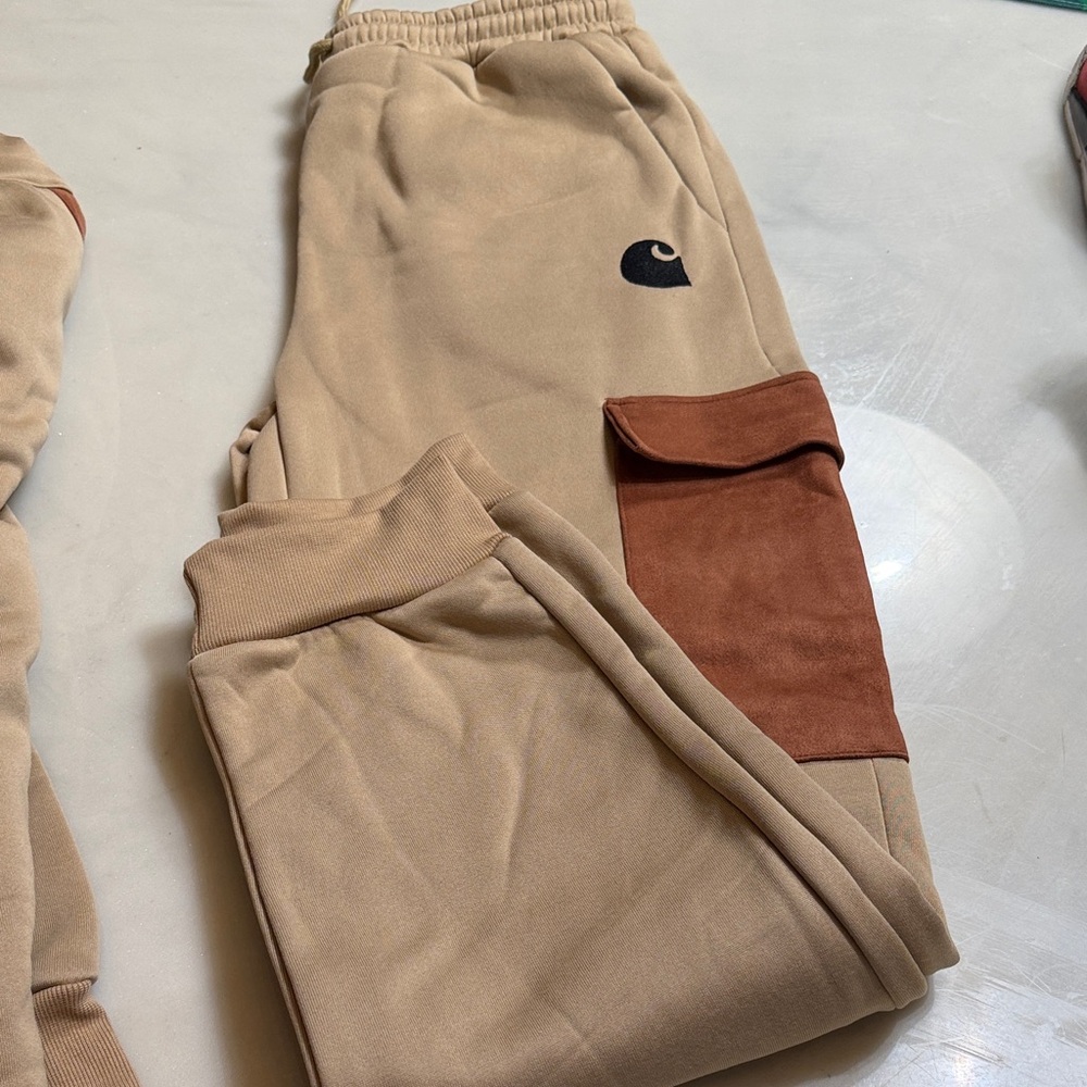 Carhartt Beige and Rust Tracksuit - Picture 4 of 4